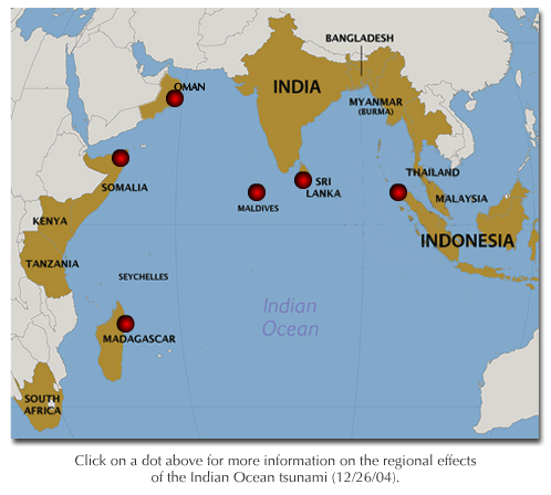 Indian Ocean Map